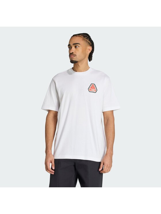 adidas adidas T-Shirt 165151 Biały Regular Fit