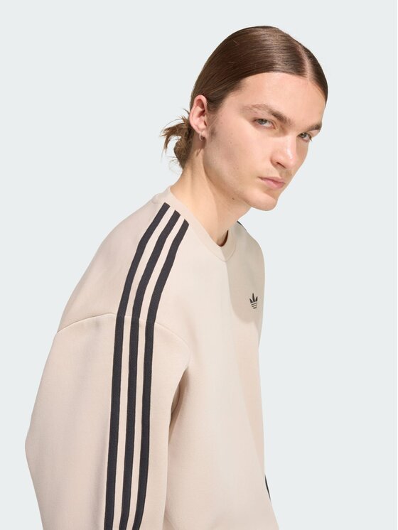 adidas adidas Longsleeve 159280 Beżowy Oversize