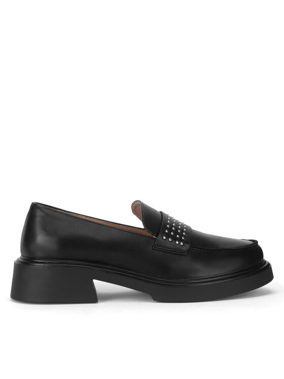 DeeZee Loafersy HY60135-2 Czarny