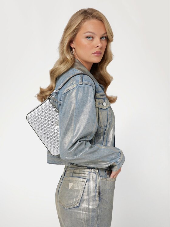 Guess Guess Torebka 165867 Srebrny