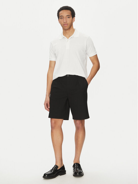 Only & Sons Only & Sons Szorty materiałowe Lou 22032473 Czarny Regular Fit