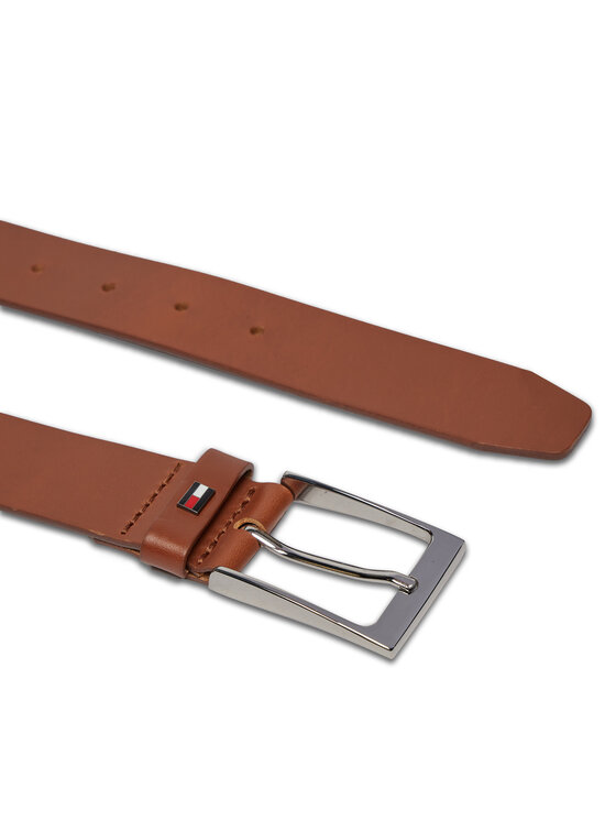 Tommy Hilfiger Tommy Hilfiger Чоловічий ремінь Layton Leather 3.5 AM0AM10316 Коричневий