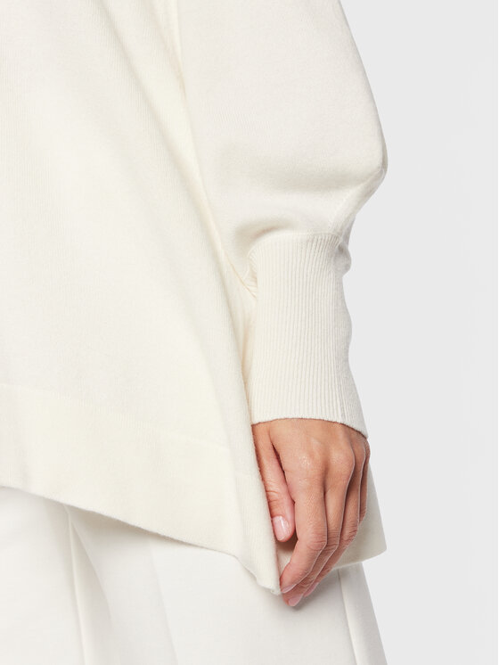 Fabiana Filippi Fabiana Filippi Sveter MAD222W028 Écru Relaxed Fit