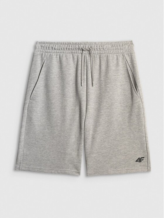 4F 4F Pantaloncini sportivi 4FRSS26TSHOM0970-27M Grigio Regular Fit