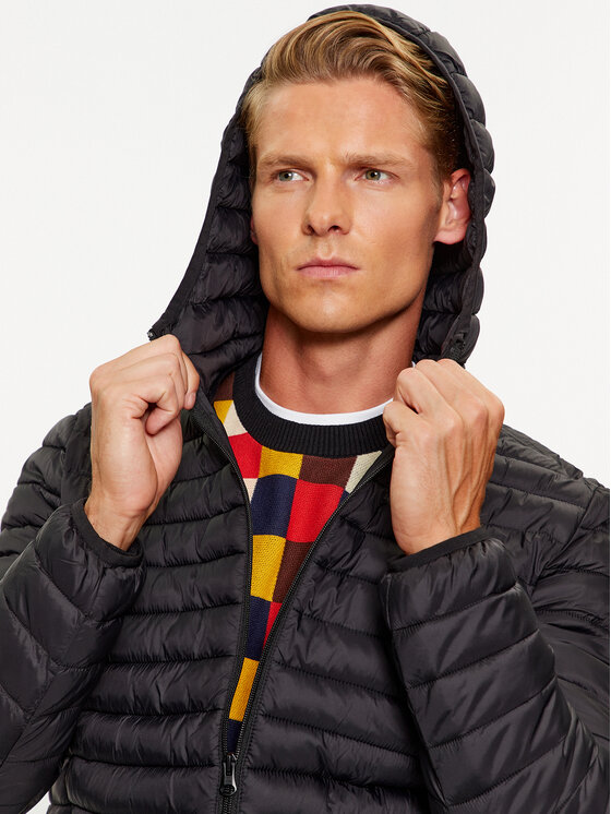 United Colors Of Benetton United Colors Of Benetton Kurtka przejściowa 2BA2UN02O Czarny Regular Fit
