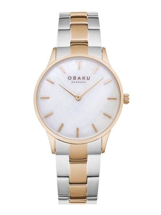 Obaku Obaku Zegarek V247LXVWSH Złoty