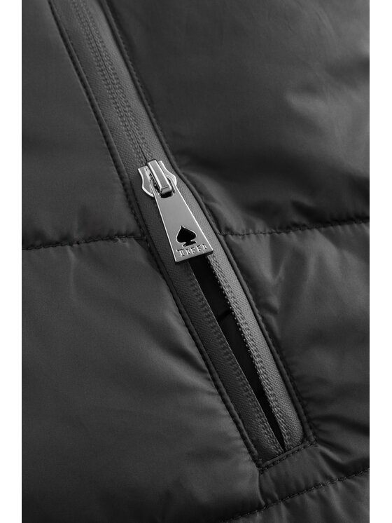 Tiffi Tiffi Kurtka zimowa MERIBEL Czarny Slim Fit