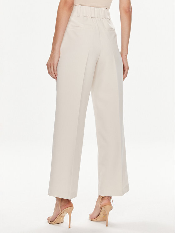 Marc Aurel Marc Aurel Pantaloni di tessuto 1740 2001 93262 Écru Regular Fit