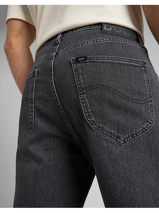 Lee Lee Jeansy ASHER Czarny Loose Fit