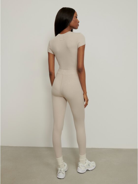 La Mania La Mania Leggings KISS 2 Beige Active Fit