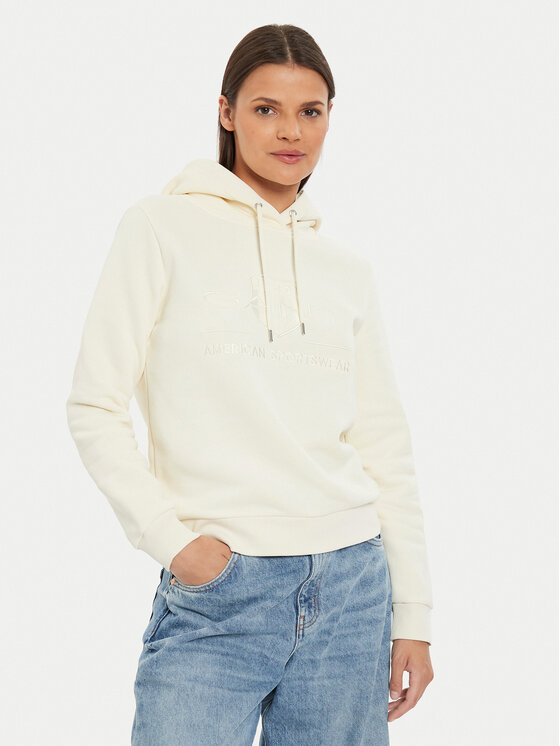 Gant Mikina Tonal Archive Shield 4203648 Béžová Regular Fit