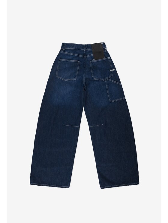 PROSTO. PROSTO. Jeansy Work Granatowy Loose Fit