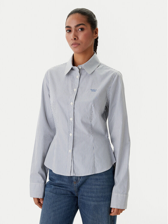 Guess Jeans Guess Jeans Košile W6RH66 WH7Q1 Modrá Regular Fit