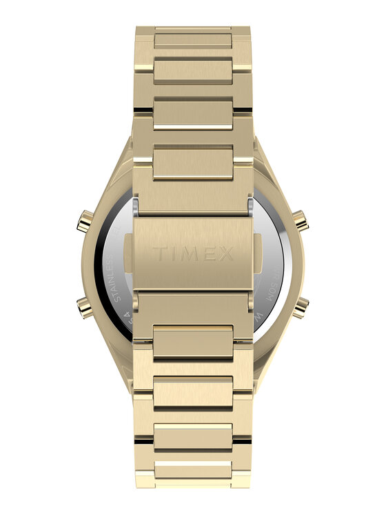 Timex Timex Zegarek TW2Y09700 Złoty