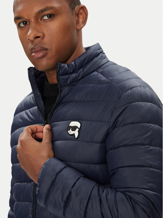 KARL LAGERFELD KARL LAGERFELD Kevad-sügis jope 505710 553590 Tumesinine Regular Fit