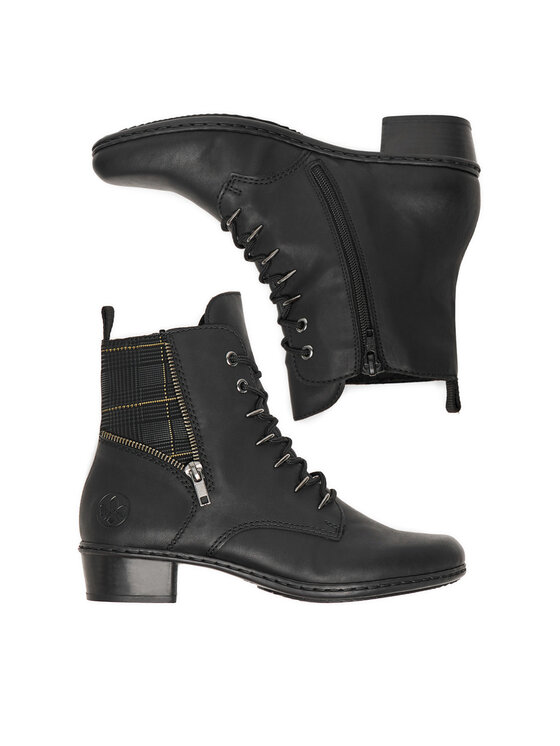 Rieker Rieker Botine Y0700-01 Negru