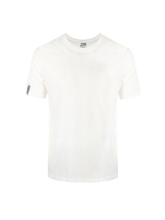 Diadora Diadora T-Shirt DIADORA T-SHIRT SS DIADORA HD Biały Regular Fit