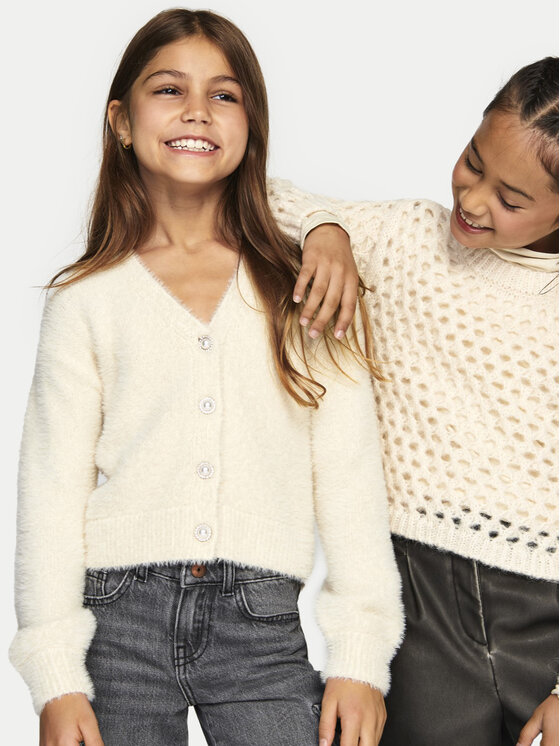 Kids ONLY Kids ONLY Strickjacke 15326268 Écru