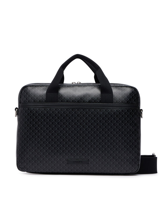Calvin Klein Calvin Klein Laptoptasche Emblem Aop Coated Commuter/Lapto LV04D3625G Schwarz
