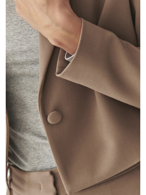 TATUUM TATUUM Marynarka RENETA Brązowy Classic Fit