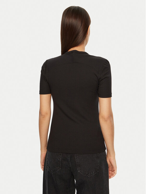 Calvin Klein Calvin Klein Tričko K20K208052 Čierna Slim Fit