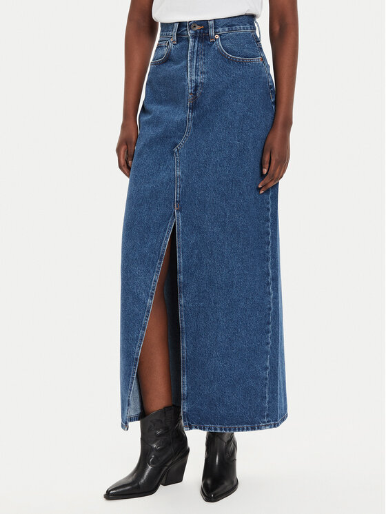 Női Farmer szoknya Pepe Jeans, Méret: L, Sötétkék, PL901168