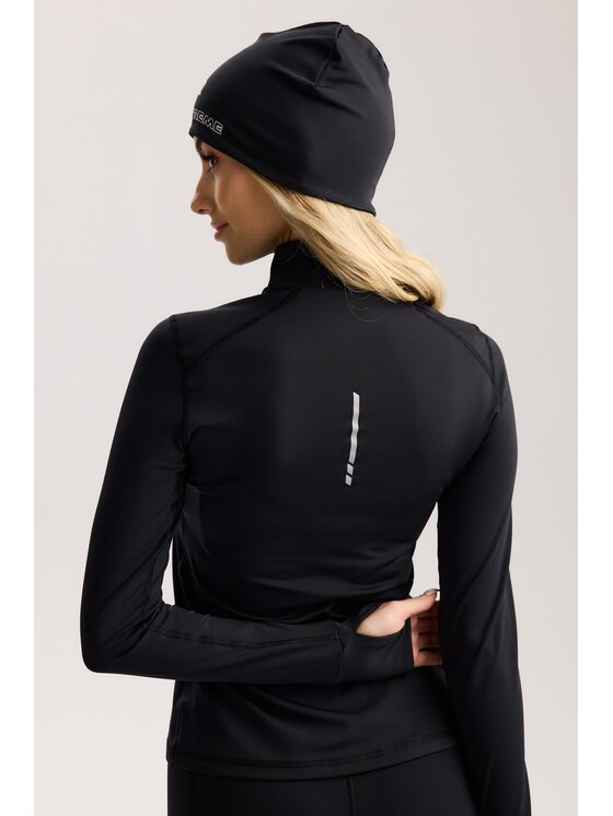 ROUGH RADICAL ROUGH RADICAL Komplet sportowy PRO EXTREME RUN WOMEN Czarny Slim Fit