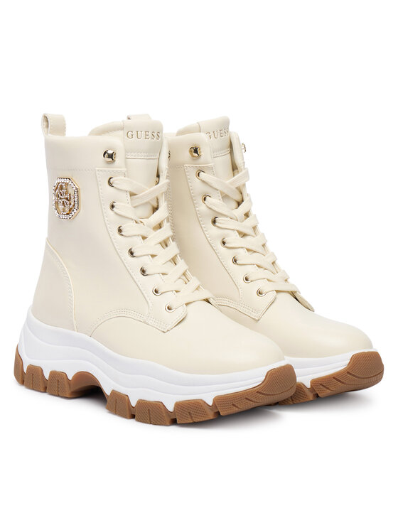 Guess Guess Trzewiki FLFBNZ ELE12 Écru