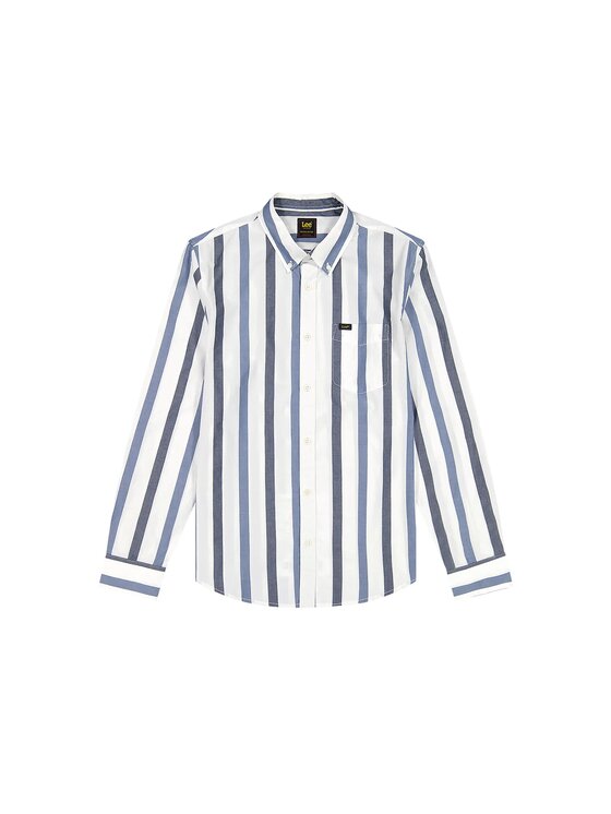 Lee Lee Camicia 112376576 Blu scuro Regular Fit