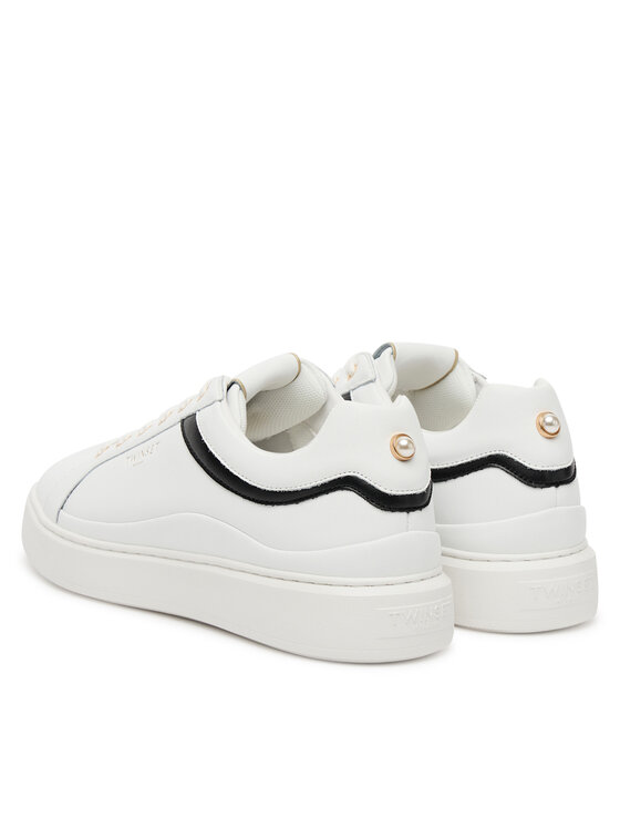 TWINSET TWINSET Sneakersy 252TCP020 Biały