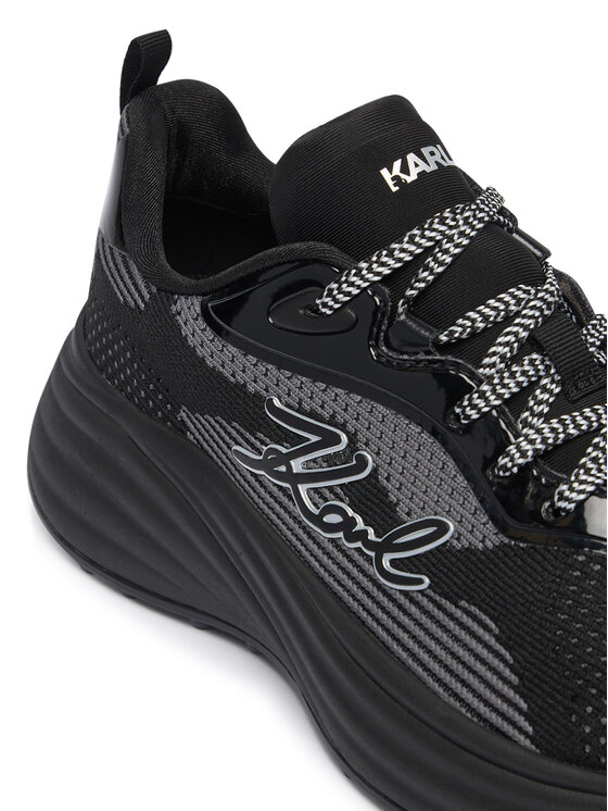 KARL LAGERFELD KARL LAGERFELD Superge Krista KL64126 Črna