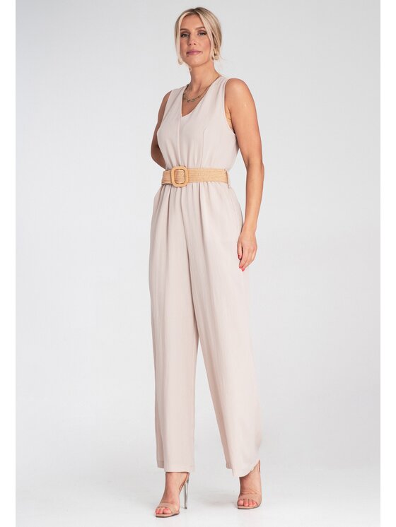 FIGL FIGL Overal M1193 Béžová Regular Fit