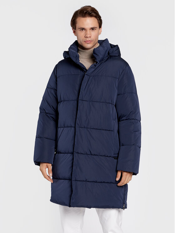 Trussardi Trussardi Geacă de iarnă Memory 52S00742 Bleumarin Regular Fit