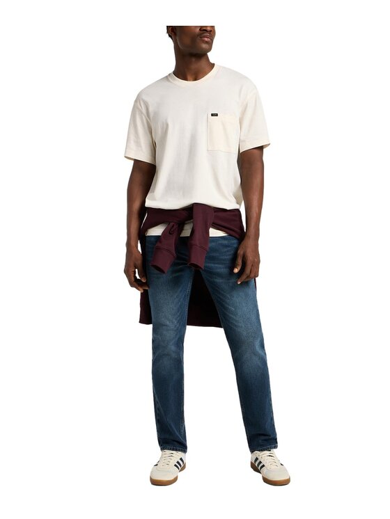 Lee Lee Jeansy 112355795 Niebieski Slim Fit