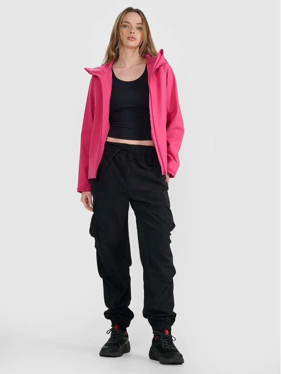 4F 4F Kurtka przejściowa MULTI ACTIVE Różowy Regular Fit