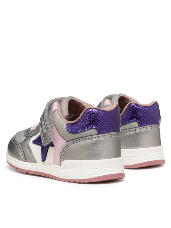 Geox Geox Sneakers B Rishon B560LA 0AJAS C1AG8 Argento