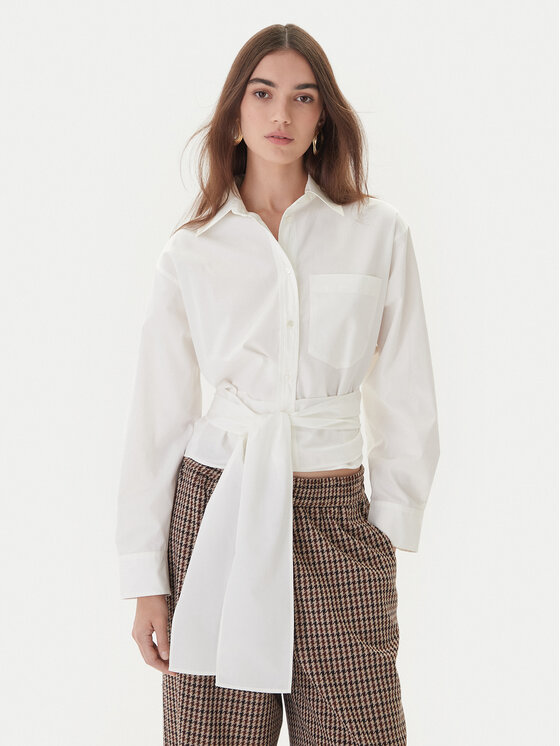 Weekend Max Mara Weekend Max Mara Сорочка Fresco 2525116072 Білий Regular Fit