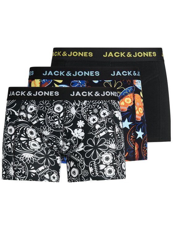 Jack&Jones Jack&Jones Set od 3 para bokserica Sugar Skull 12185485 Šarena