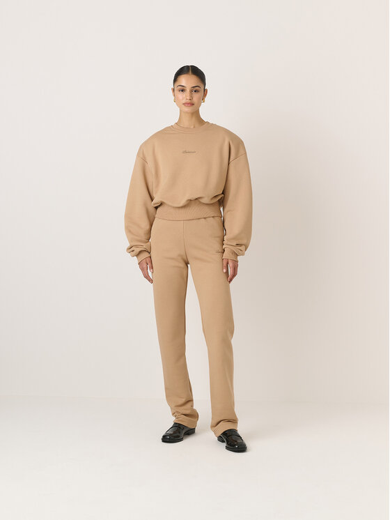 La Mania La Mania Felpa hardy Beige Classic Fit