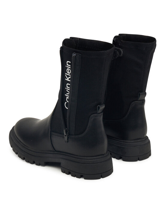 Calvin Klein Calvin Klein Škornji Chelsea Boot V3A5-83123-1464 D Črna