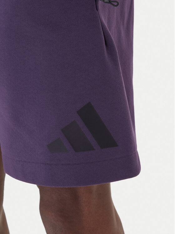 adidas adidas Sportske kratke hlače Z.N.E. JW4747 Ljubičasta Regular Fit