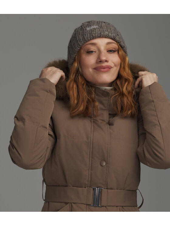 Lee Cooper Lee Cooper Kurtka przejściowa JOYCE Brązowy Regular Fit