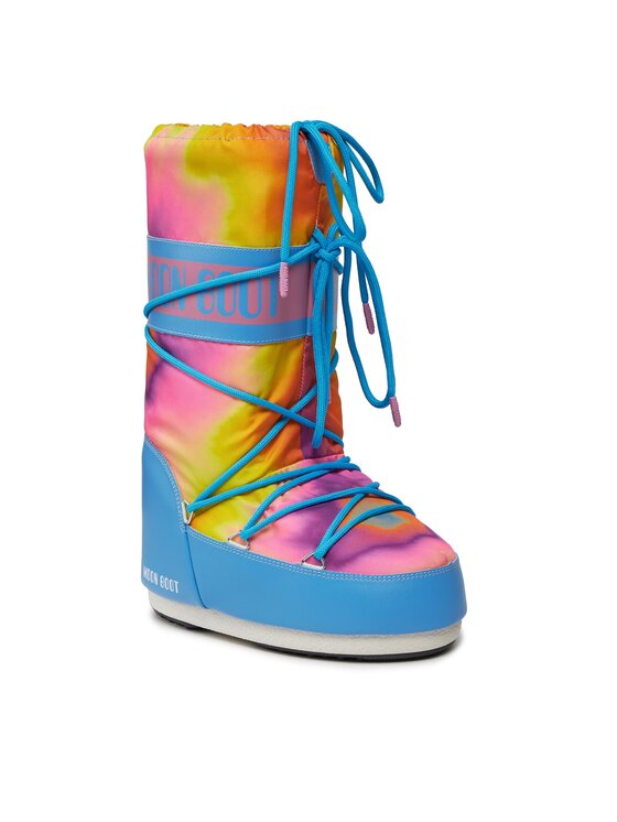Moon Boot Moon Boot Čizme za snijeg Tie Dye 14028400001 S Plava