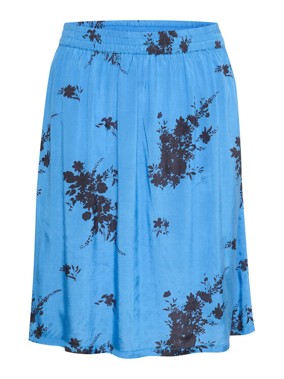 Kaffe Kaffe Φούστα σε γραμμή Α Gilla 10507327 Μπλε A-Line Fit