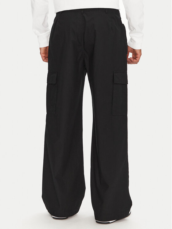 Champion Champion Παντελόνι Cargo 220763 Μαύρο Relaxed Fit