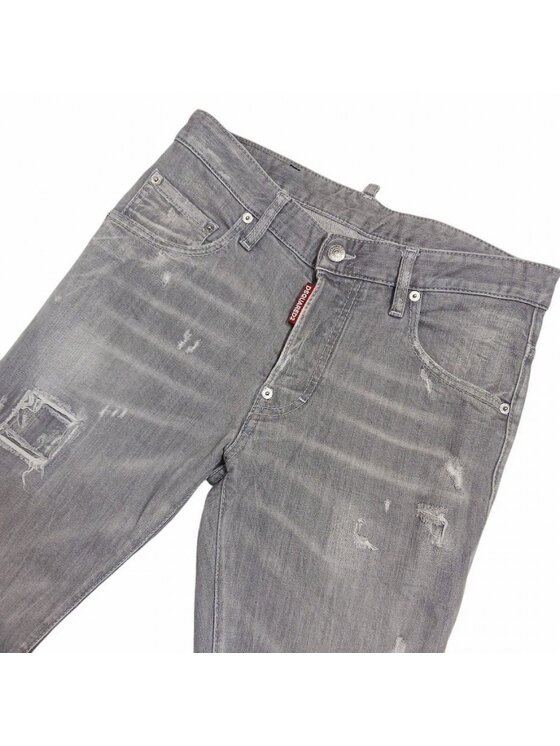 Dsquared2 Dsquared2 Jeansy Skater Jean S71LB0532 Šedá Slim Fit