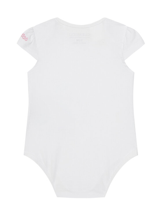 Guess Guess Vsakodnevna obleka S5GG10 K6YW4 Bela Regular Fit