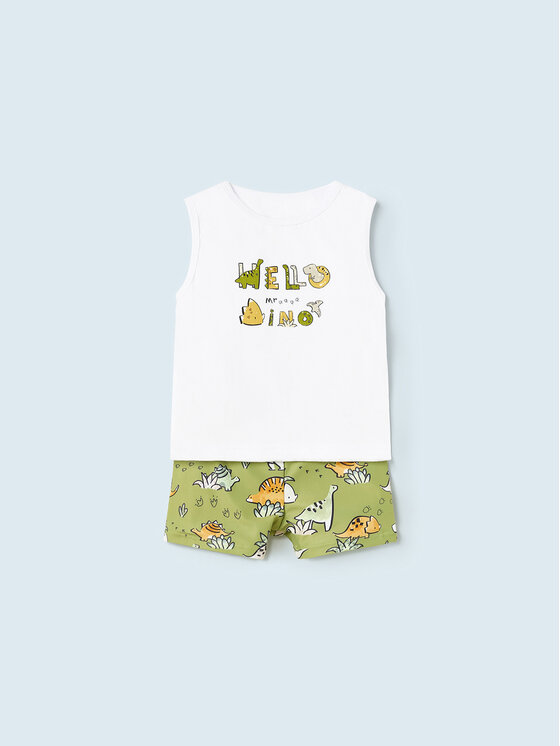 Mayoral Mayoral Compleu copii 1641 Verde Regular Fit