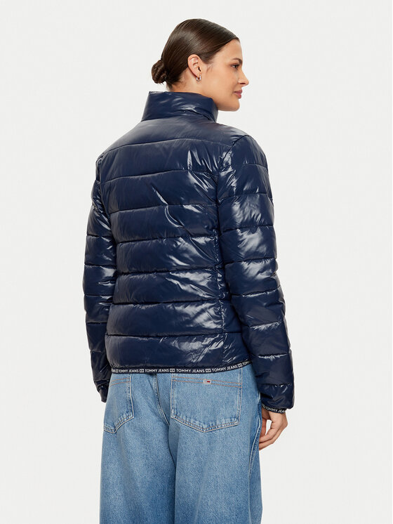 Tommy Jeans Tommy Jeans Zimska jakna Essential DW0DW19312 Tamnoplava Regular Fit