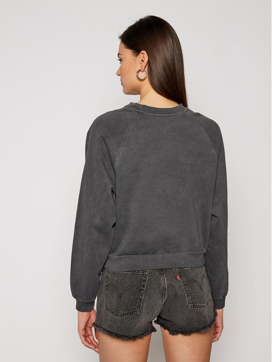 Felpa Vintage Raglan 18722-0004 Grigio Regular Fit...